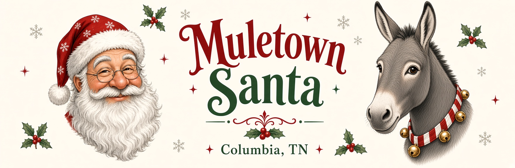 Muletown Santa — Professional Santa Claus in Columbia, TN